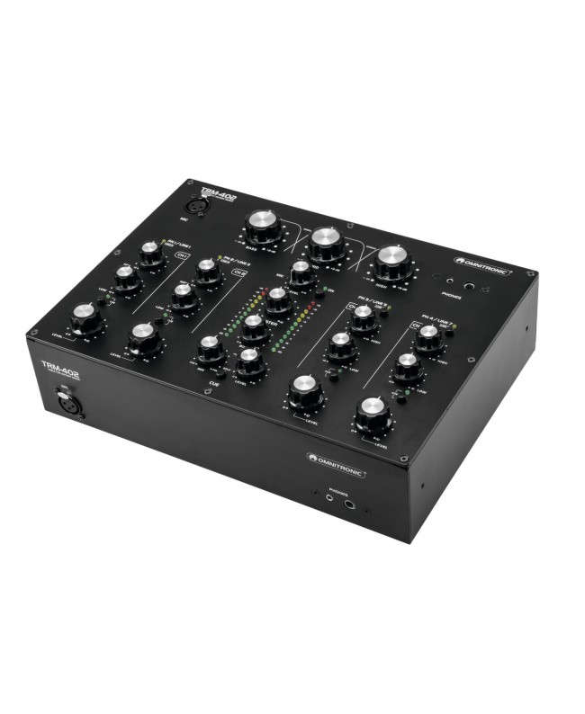 Omnitronic TRM-402 4-Kanal Rotary-Mixer DJ-Mixer