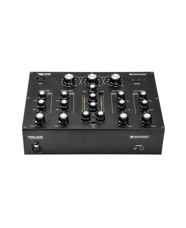 Omnitronic TRM-402 4-channel Rotary Mixer DJ mixers