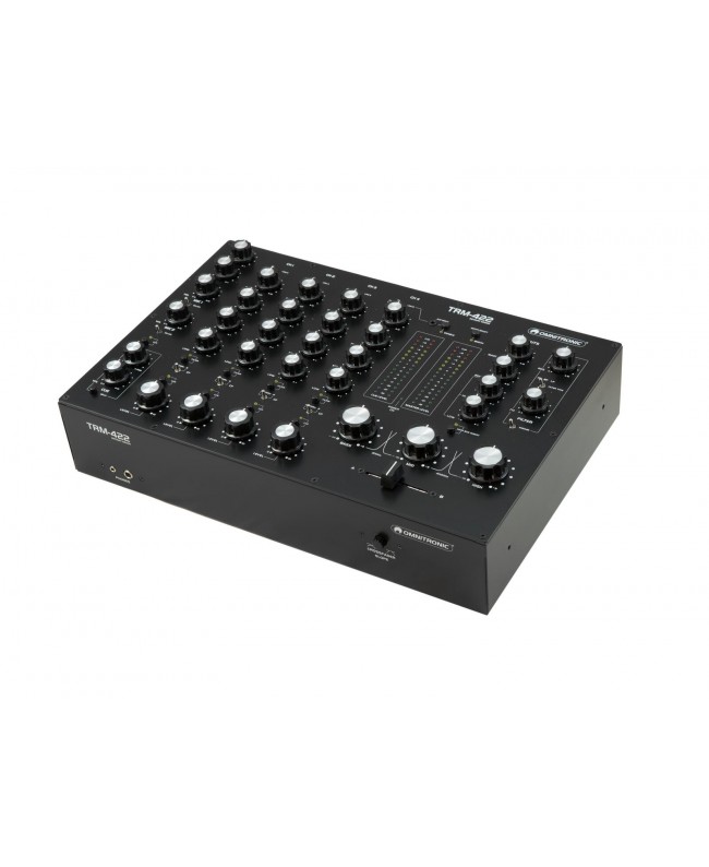 Omnitronic TRM-422 4-Kanal Rotary-Mixer DJ-Mixer