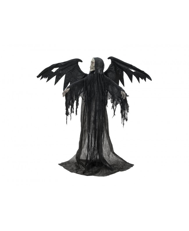 Europalms Halloween Black Angel, 175x100x66cm Seasonal Items