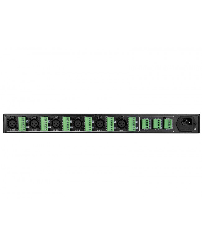 Omnitronic XDA-1206 6-Kanal Class-D-Verstärker Endstufen