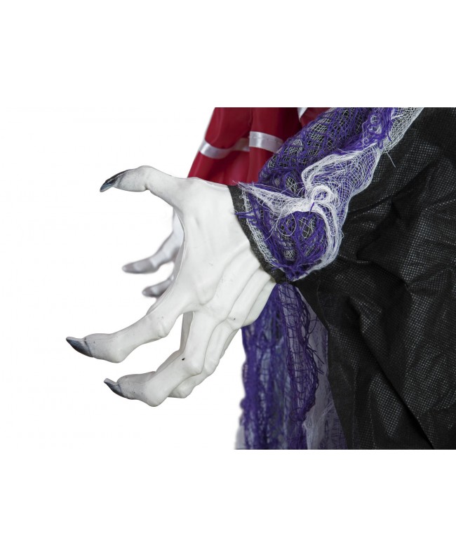 Europalms Halloween Figure Clown Robby, animated, 120cm Articoli stagionali