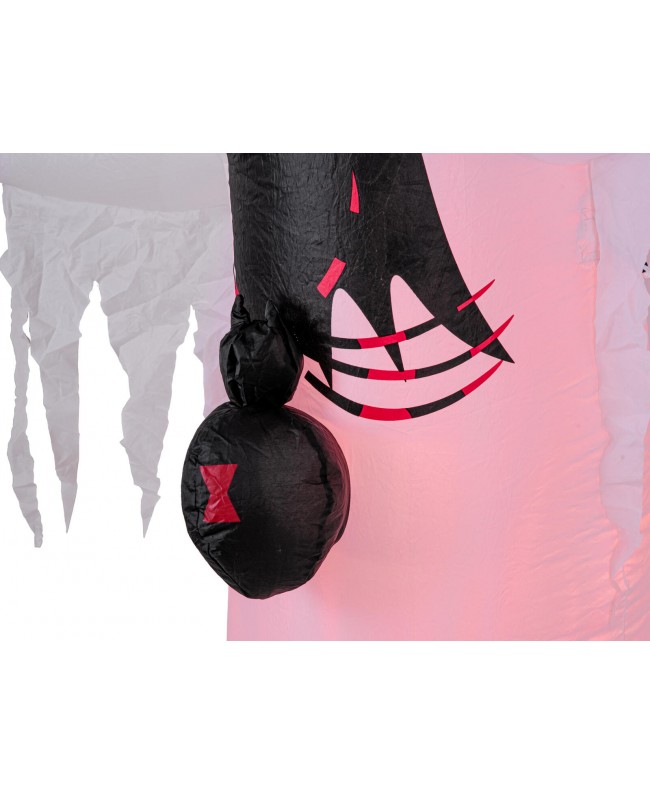 Europalms Halloween Aufblasbare Figur Geist, 234cm Saisonartikel