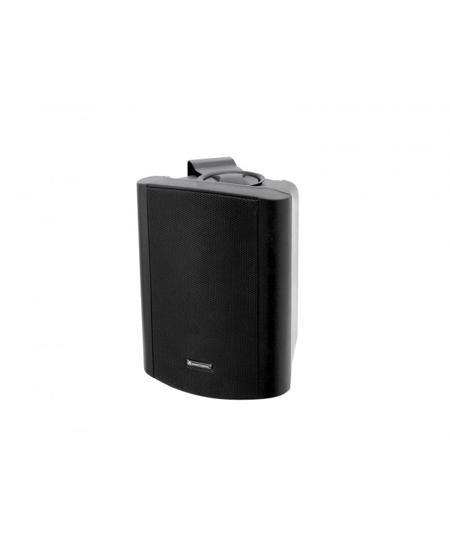Omnitronic C-50A active black 2x Wall Mount Speakers