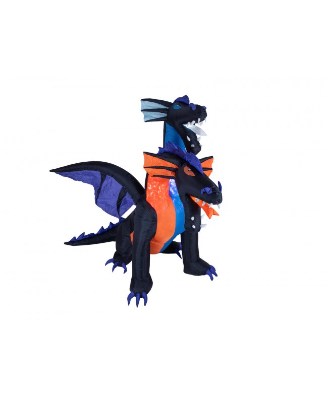Europalms Halloween Inflatable Figure Dragon, 208cm Articoli stagionali