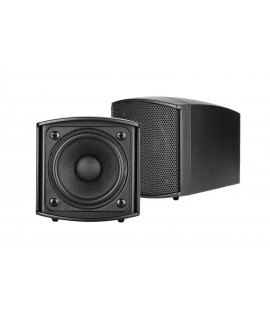 Omnitronic OD-2 Altoparlante da parete 8Ohm nero 2x