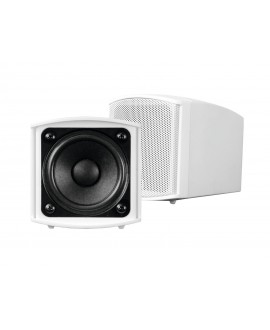 Omnitronic OD-2 Wall Speaker 8Ohms white 2x Wall Mount Speakers