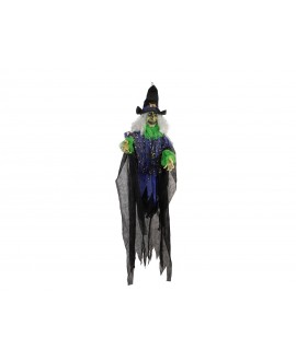 Europalms Halloween Figur Hexe Lisbeth, 200cm Saisonartikel