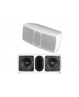Omnitronic OD-22 Wall Speaker 8Ohms white Wall Mount Speakers