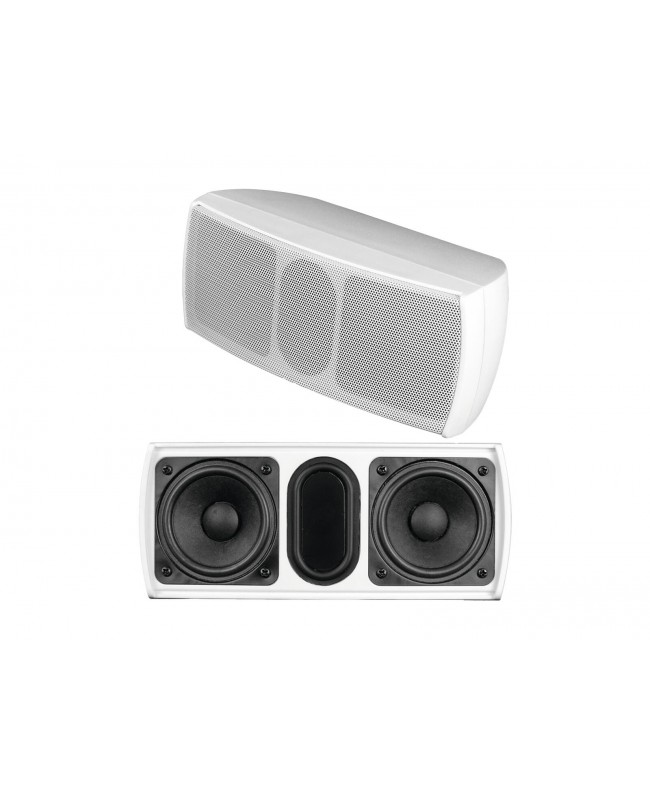 Omnitronic OD-22 Wall Speaker 8Ohms white Wall Mount Speakers
