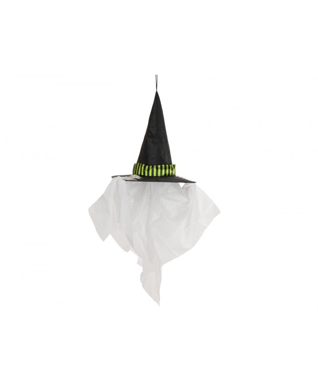 Europalms Halloween Figur Schwebender Geist, animiert, 110cm Saisonartikel