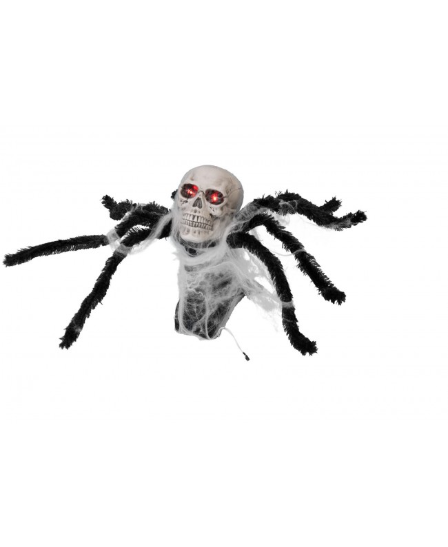 Europalms Halloween Pop-Up Spinne, animiert, 45cm Saisonartikel