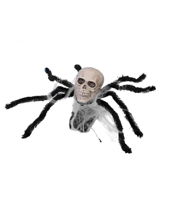 Europalms Halloween Pop-Up Spider, animated, 45cm Articoli stagionali