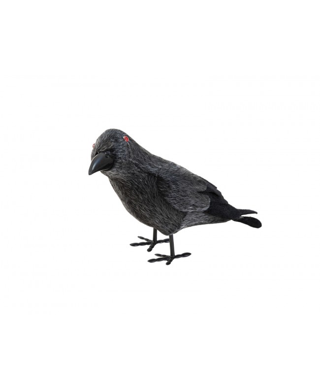 Europalms Halloween Raven, 18cm Seasonal Items