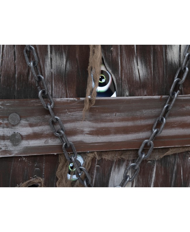 Europalms Halloween Coffin of Horror, animated, 155cm Articoli stagionali