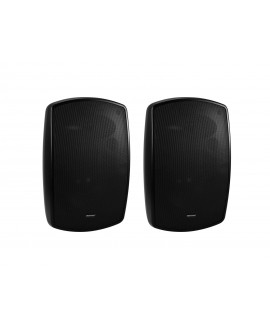 Omnitronic OD-8 Wall Speaker 8Ohm black 2x Wall Mount Speakers