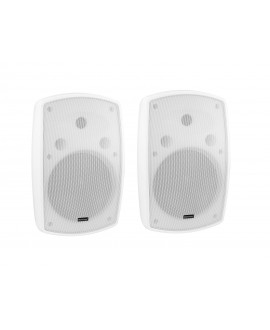 Omnitronic OD-8 Altoparlante da parete 8Ohm bianco 2x Home