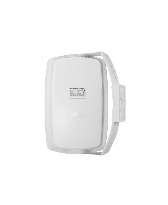 Omnitronic OD-8 Altoparlante da parete 8Ohm bianco 2x Diffusori da parete