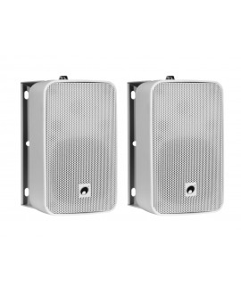 Omnitronic ODP-204 Altoparlante da installazione 16 ohm bianco 2x Home