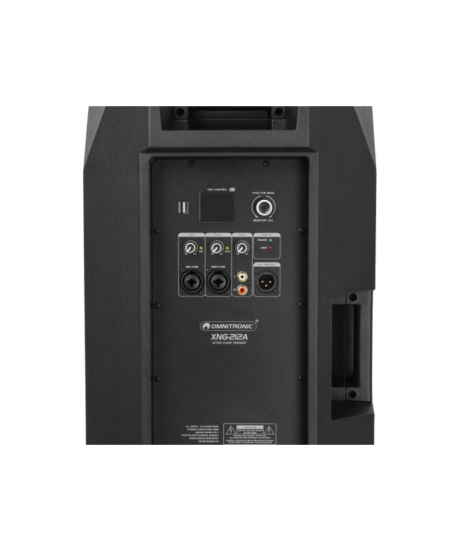 Omnitronic XNG-212A 2-Wege Lautsprecher, aktiv, DSP