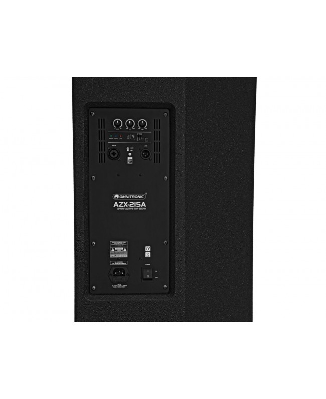 Omnitronic AZX-215A 2-Wege Top aktiv 350W