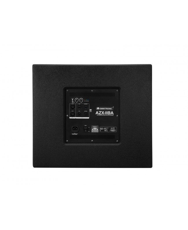 Omnitronic AZX-118A PA-Subwoofer aktiv 400W