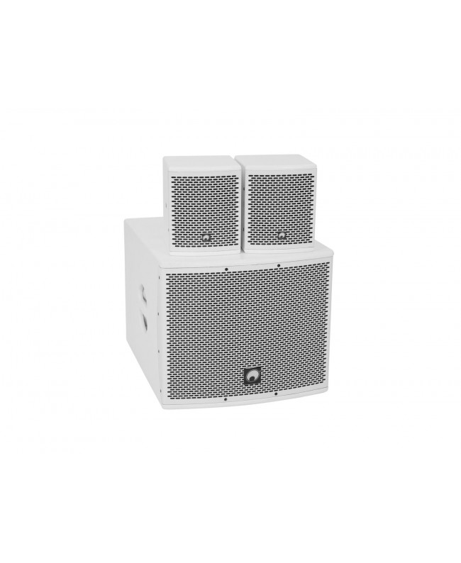 Omnitronic MOLLY-6 Top bianco 2x Casse Passive