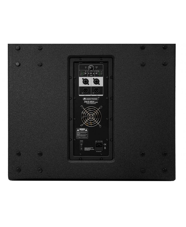 Omnitronic PAS-181A MK4 Subwoofer, aktiv, DSP
