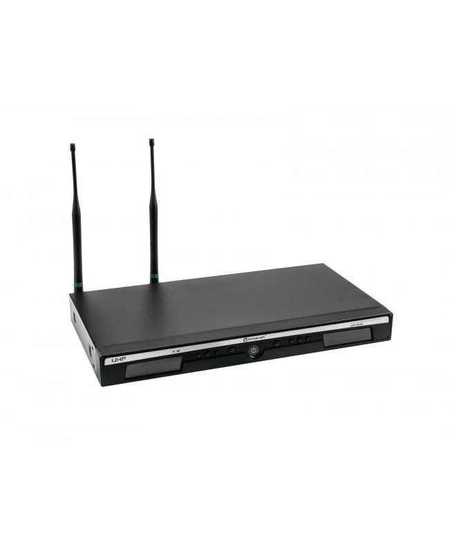 Relacart UR-222D 2-channel UHF Receiver 823-832 + 863-865 MHz Home