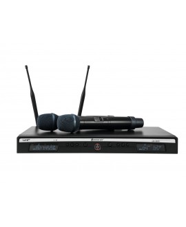 Relacart UR-222D 2-Kanal-UHF-System 823-832 + 863-865 MHz Startseite