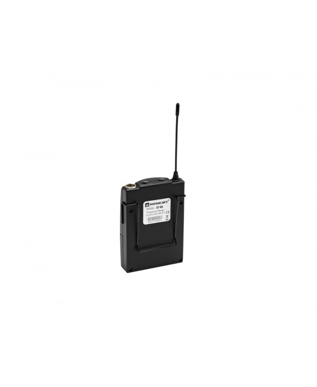 Relacart ET-60 Bodypack with Lavalier Microphone for WAM-402 Home