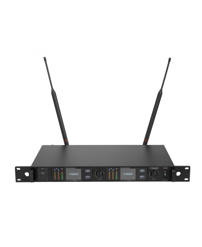 PSSO PXS TWO 2-channel True Diversity Receiver 470-510 MHz Receivers