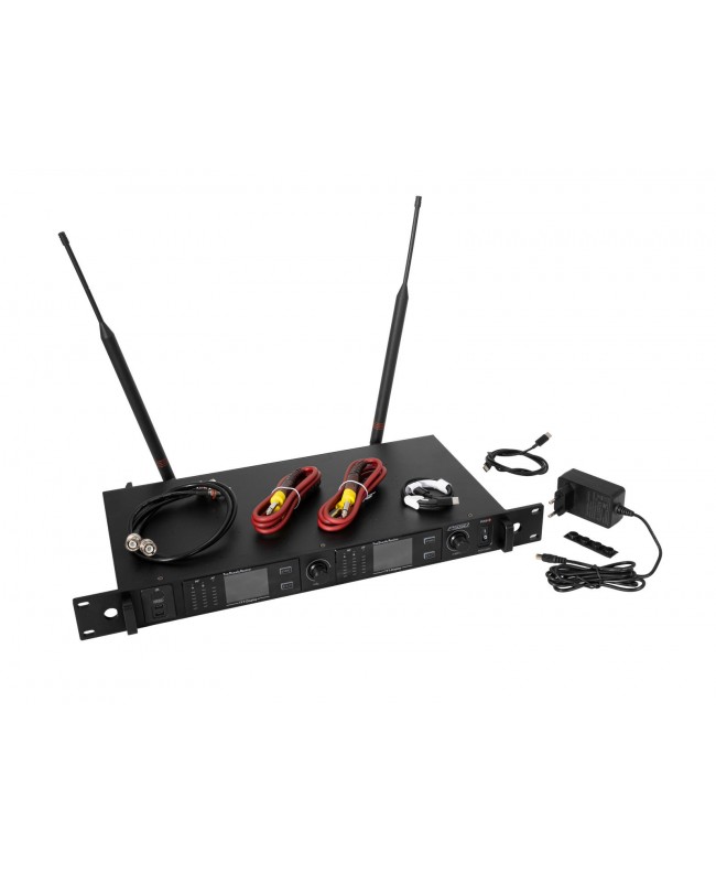 PSSO PXS TWO 2-channel True Diversity Receiver 640-690 MHz Home