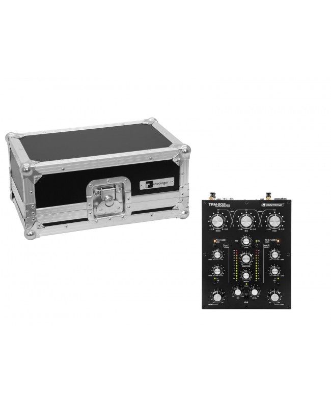 Omnitronic Set TRM-202MK3 + Custodia Mixer per DJ