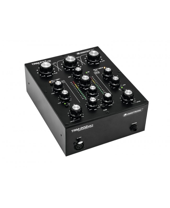 Omnitronic Set TRM-202MK3 + Case DJ-Mixer