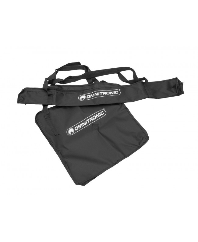 Omnitronic Set BPS-1 Supporto per diffusori + Borsa per il trasporto Home