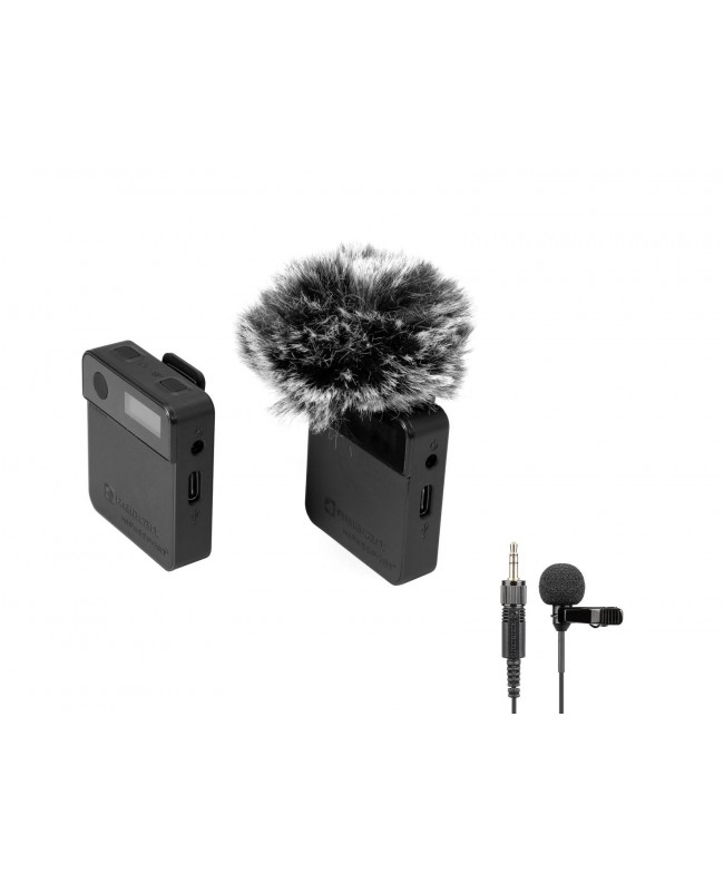 Relacart Set MIPASSPORT Sistema di microfoni senza fili per cameramount + Lavalier LM-P01 Home