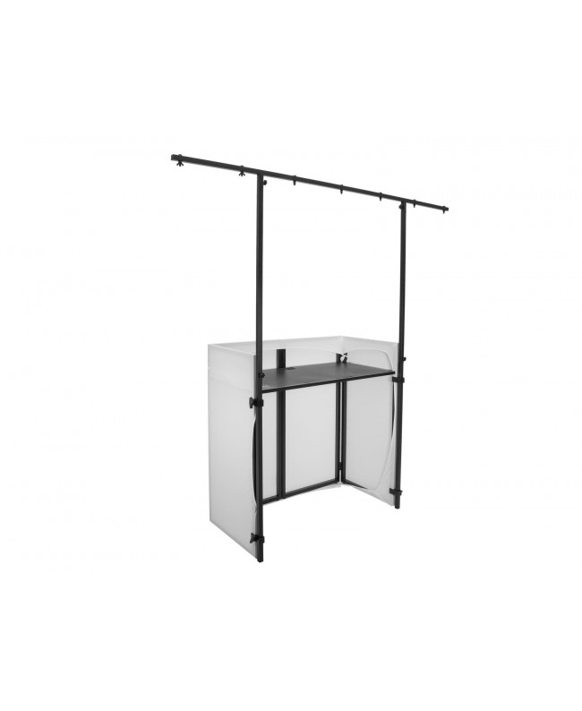 Omnitronic Set Compact Mobile DJ Stand inkl. Cover + Überbaurahmen DJ-Tische