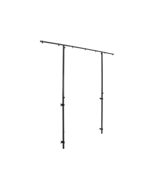 Omnitronic Set Compact Mobile DJ Stand inkl. Cover + Überbaurahmen DJ-Tische