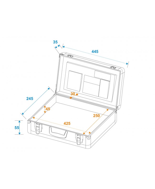 Roadinger Custodia per computer portatile MB-15 Custodie per laptop