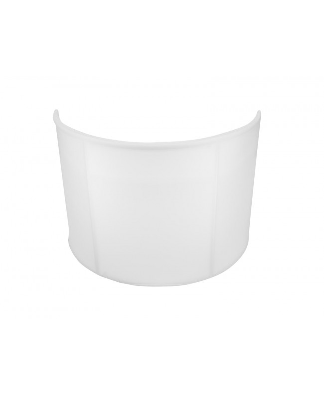 Omnitronic Wechselcover für Curved Mobile Event Stand weiß DJ-Tische