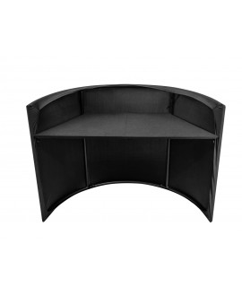 Omnitronic Curved Mobile Event Stand DJ-Tische