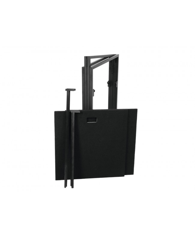 Omnitronic Mobile DJ Stand inkl. Cover DJ-Tische