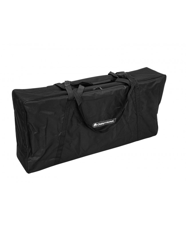 Omnitronic Borsa di trasporto per stativi mobili per DJ di grandi dimensioni Tavoli per DJ