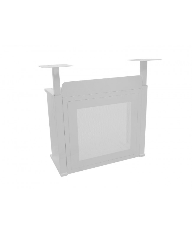 Omnitronic 2x Tower for BOOZ Event Stand white DJ Tables