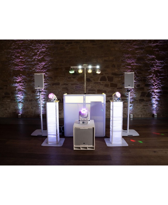 Omnitronic Supporto per diffusori BPS-3 bianco Home