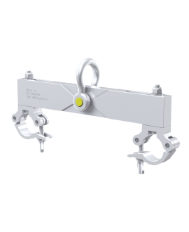 Milos Ceiling Support with Shackle 1 Ton - 290 - 400 mm - aluminium Truss Accessories