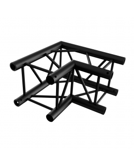 MILOS Pro-30 Square F Truss - Corner QCF21 - 90° corner - black