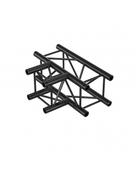 MILOS Pro-30 Square F Truss - T-Cross 3-way QTVF35 - 90° corner - heavy duty - black - F