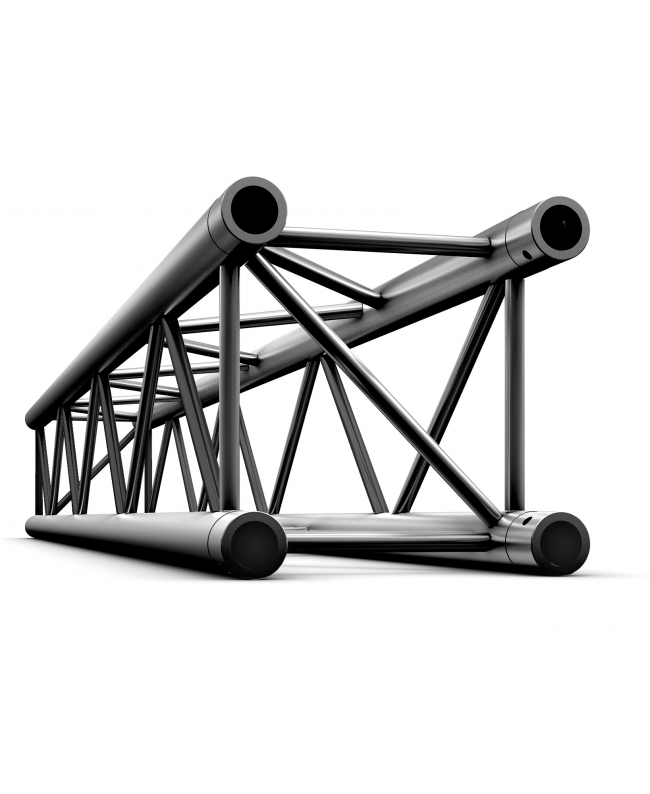 MILOS Pro-30 Square P Truss - Straight QTB1000 - Black 1000 mm